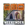 Pack Week-End - Tente de toit Alu-Cab LT-50 Lightweight Noire